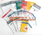 Bank Cash Bag Polyester Bags with Adhesive Tape, coins Zip lockk bags reclosable