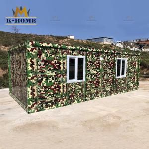 Wholesale Quick Construction Modular Military Barracks Prefab Camp Container Built Homes from china suppliers