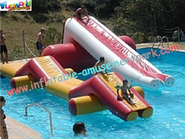 Inflatable water game with durable 0.9MM PVC tarpaulin, Repir kits for Water