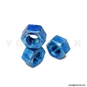 Wholesale Blue Wax ASTM A194 Gr 2H Hex Nut HDG For Hexagon Bolts For Structural Fasteners from china suppliers
