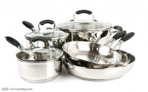Wholesale Non Stick Stainless Steel Cookware Set , Home Kitchen Pots And Pans Set from china suppliers