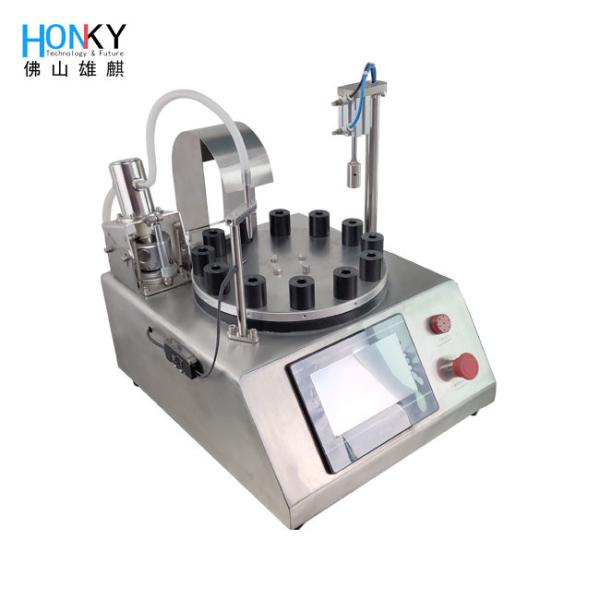Desktop Semi-Auto Perfume Vial Filling Machine 2ml Vial Sample Filling Machine