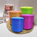 High Elastic Core Spun polyester viscose yarn 50%Viscose 29%PBT 21%Nylon 48nm/2