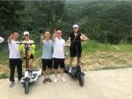 36V Lithium Battery Alu Alloy Foldable 3 Wheel Scooter