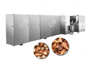Wholesale Fully Automatic Mini Ice Cream Cone Production Line 380V CE Certification from china suppliers