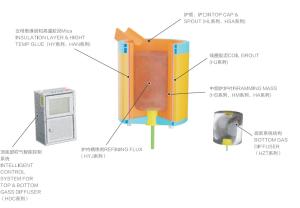Wholesale Industrial Metal Refining System For Medium Frequency Furnace Gas Diffuser from china suppliers