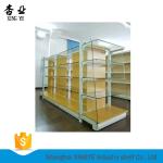 Simple free Supermarket Shelves Display Cabinets Multi-Storey Steel Wood Storage