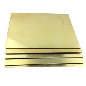 Wholesale ASTM T2 H65 H62 C1100 H90 C1220 C2400 Polished Brass Sheet Plate from china suppliers