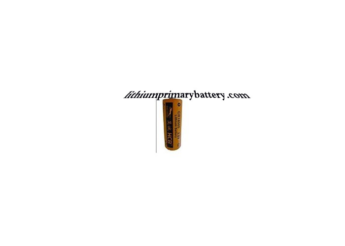 Cylindrical Li-SOCl2 3.6 V Battery 3500mAh , Lithium Thionyl Chloride Cell