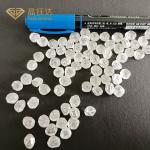 Raw Uncut Lab Grown Diamonds Cultivated 4carat HPHT Rough Diamonds For Polish