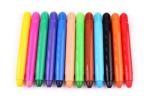 6 Color Nontoxic Wax Crayon/Eco-friendly fancy colored Non-toxic wax crayon set