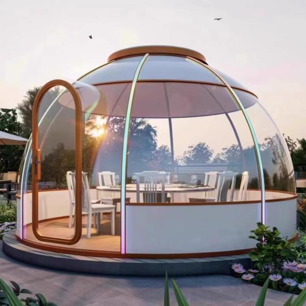 360-degree Panoramic Transparent Outdoor Star Room PC Hotel Bubble Tent for