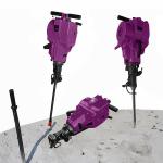 27KG Gasoline Rock Drill Hand Held Jack Hammer Internal Combustion Rock Drilling