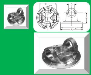 Wholesale High quality Spicer 5-2-709 Drive Shaft Flange Yoke 1610 Series Replacement Made in China from china suppliers