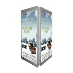Customized LAN /Wifi/3G/4G outdoor LED light pole display digital signage