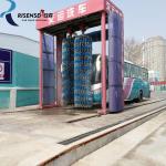 Automatic Brush Truck Bus Washing Machine For Hot Dipped Galvanized Steel Frame