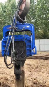 Wholesale Excavator Mounted Pile Driver For 48-52 Tons In Heavy Construction Projects from china suppliers