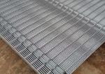 PVC Coated Welded Wire Mesh Fencing Panels 3 X 0.5 inch 10 Gauge 3510 Rigid