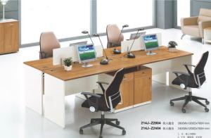 Wholesale modern 4 seat office workstation furniture with drawers in warehouse in Foshan from china suppliers