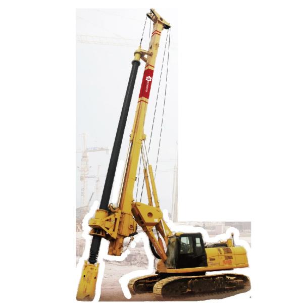 Low Price Max Hoist Capacity 180 kN.m Rotary Drilling Rigs With origina CAT Base