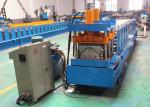 Metal Ribbed Ridge Cap Roll Forming Machine For Roof Joint Sealing
