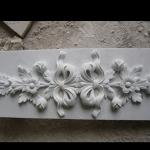 Marble stone relief wall flower carving panels with polished,China stone carving