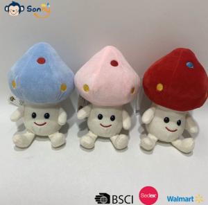 Wholesale Three-Color Recording Left And Right Moving Mushroom Electric Plush Soft Doll from china suppliers