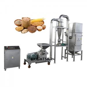China Fine Grain Powder Machine Rice Wheat Flour Mill Grinder 10 To 120 Mesh on sale