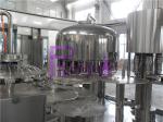 3 In 1 Monoblock Plastic Bottle Filling Machine For Mineral Water 18 Head