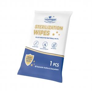 Wholesale 40g Antibacterial Sanitizing Wet Wipes Individual Package for Effective Hand Cleaning from china suppliers