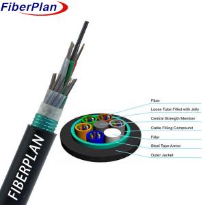 Wholesale Aerial LSZH Jacket Dependable Outdoor Armored Cable for Challenging Environments GYTS from china suppliers