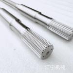 Screw Shafts and Elements Clextral BC82 Plastic Extruder in Petrochemical