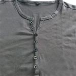 2021 Trend Fashionable Solid Short T-Shirt For Men V-Neck T-Shirt For Men
