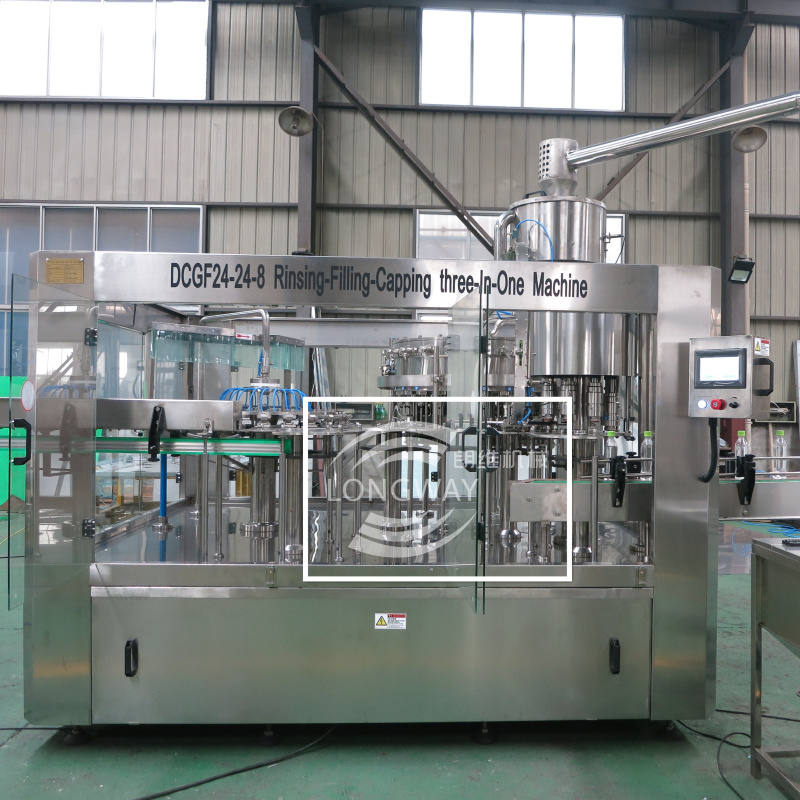 Zhangjiagang Factory carbonated soft drink filling machine/bottle soda water production line plant (SUS304)