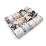 Salt Forest Series Spots Color Scrapbook Cut-Off Rule Washi Tape Bullet