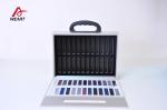 Luxury Portable Recycled Paper Gift Box Cardboard Cosmetics Box With Plastic