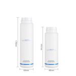 OEM Cosmetic Foam Pump Bottle Matte Finish 180ML 230ML Empty Cylinder