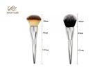 Silver Black Plastic Handle 6.1 Inch Beauty Brush Set