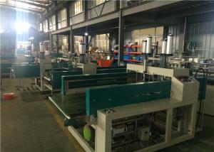 China Hand Plastic Bag Making Machine / Plastic Bag Manufacturing Equipment Heating Sealing on sale