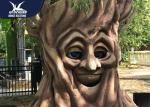 Anti - Rust Steel Frame Animatronic Talking Tree Model For Exhibition