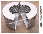 Copper suction filter for ballast tank B125H CB*623-80, copper suction filter