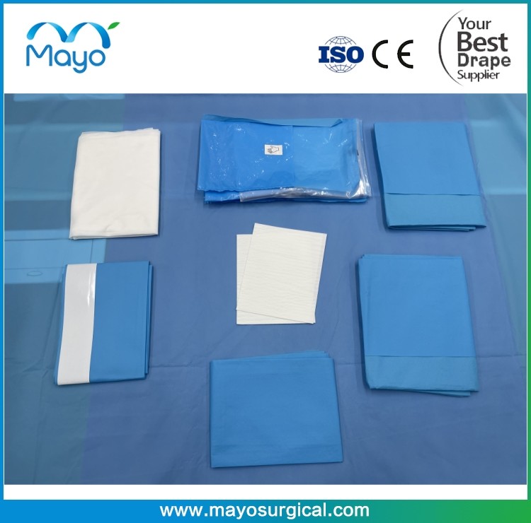 Disposable Nonwoven Surgical Baby Birth Delivery Drape Pack Hospital Medical Consumables