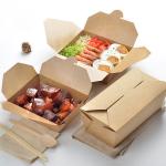OEM Disposable Box Packaging For Food Custom Print Box Biodegradable