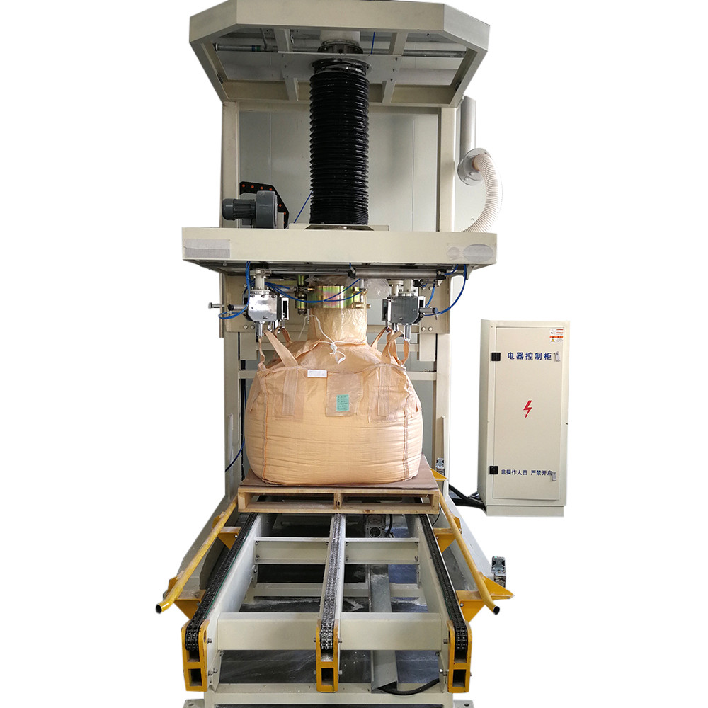 Powder Flour Jumbo Bagging Machine 0.8Mpa Sack Weighing Filling