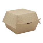 Food grade fast food burger Kraft paper box wholesale custom burger packaging