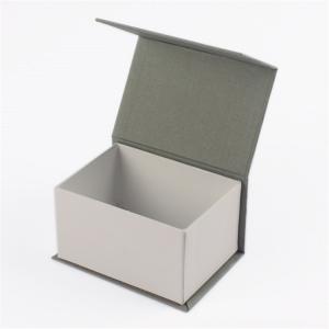 China Customized Flap Lid Cardboard Packaging Magnetic Closure Gift Box With Logo on sale