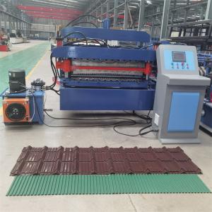 China Steel Coil Trapezoidal Roof And Corrugated Roof Double Layer Roll Forming Machine on sale