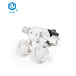 AFK Stainless Steel Pressure Regulator 1/4NPT High Pressure 4000psi With Inlet