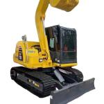 6500 KG Operating Weight Komatsu PC70-8 Excavator Japan Original 7 Ton for Good