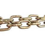 Yellow Zinc Plated High Strength G70 Transport Chain with Hook 20Mn2 Material